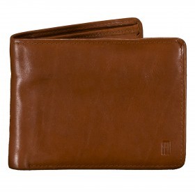 Geldbörse Riley mit RFID-Schutz Cognac