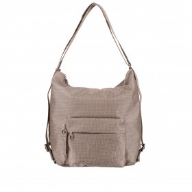 Rucksack MD20 QMT09 auch als Tasche tragbar Taupe