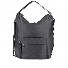 Rucksack MD20 QMT09 auch als Tasche tragbar Steel