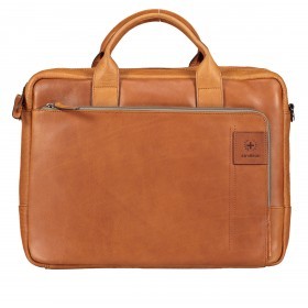 Aktentasche Hyde Park Briefbag SHZ Cognac