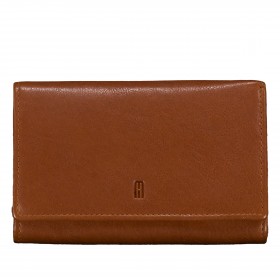 Geldbörse Riley mit RFID-Schutz Cognac