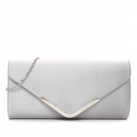 Umhängetasche / Clutch Amalia Silver