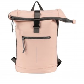 Rucksack Tim mit Rolltop Soft Pink Grey