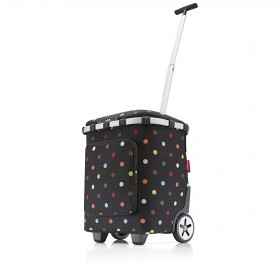 Einkaufsroller Carrycruiser Plus mit ausfaltbarem Thermofach Dots