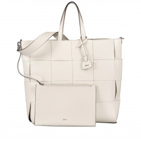 Handtasche Chessboard Big Ivory