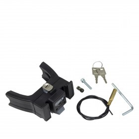 Adapter Handlebar Mounting-Set E-Bike with Lock E207 Black
