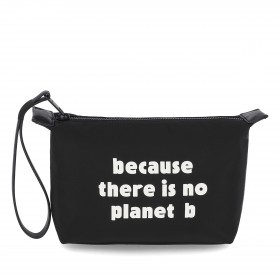 Kosmetiktasche LupitAlf Vanity Case with Message Black