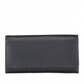 Geldbörse Nappa mit RFID-Schutz Dunkelblau