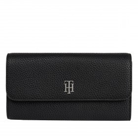 Geldbörse Element Large Flap Wallet Black