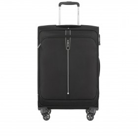 Koffer Popsoda Spinner 66 erweiterbar auf 73.5 Liter Black