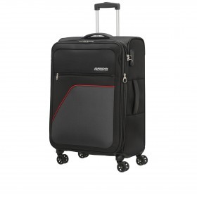 Koffer Sky Surfer Spinner M Expandable Black Red