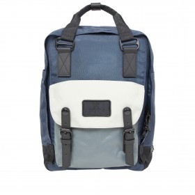 Rucksack Go Wild Series Macaroon mit Laptopfach 13 Zoll Volumen 16 Liter Navy Grey