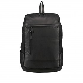 Rucksack Vintage 3.0 mit Laptopfach 15 Zoll Schwarz