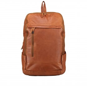 Rucksack Vintage 3.0 mit Laptopfach 15 Zoll Cognac