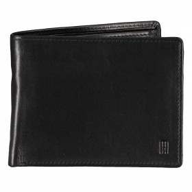 Geldbörse Nappa mit RFID-Schutz Schwarz