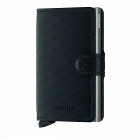 Geldbörse Miniwallet Optical mit RFID-Schutz Black Titanium