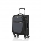 Koffer Meteor 55 cm Schwarz, Farbe: schwarz, Marke: Travelite, Abmessungen in cm: 38x55x20, Bild 2 von 4