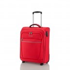 Koffer Cabin 55 cm Rot, Farbe: rot/weinrot, Marke: Travelite, Abmessungen in cm: 40x55x20, Bild 2 von 5