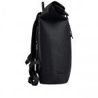 Rucksack Rolltop Lite Coral Gardeners mit Laptopfach 15 Zoll Black, Farbe: schwarz, Marke: Got Bag, EAN: 4260483882678, Abmessungen in cm: 30x42x15, Bild 2 von 7