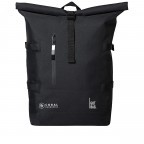 Rucksack Rolltop Coral Gardeners mit Laptopfach 15 Zoll Black, Farbe: schwarz, Marke: Got Bag, EAN: 4260483882661, Abmessungen in cm: 33x43x16, Bild 1 von 9