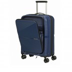 Koffer Airconic Spinner 55 mit Laptopfach 15.6 Zoll Midnight Navy, Farbe: blau/petrol, Marke: American Tourister, EAN: 5400520081087, Abmessungen in cm: 55x40x23, Bild 5 von 10