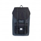 Rucksack Little America einfarbig Volumen 23 Liter Dark Shadow Black, Farbe: anthrazit, Marke: Herschel, EAN: 0828432083077, Abmessungen in cm: 28.56x49.9x17.78, Bild 1 von 4