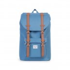 Rucksack Little America Medium Volumen 14 Liter Captains Blue, Farbe: blau/petrol, Marke: Herschel, EAN: 0828432092727, Abmessungen in cm: 28x43x12, Bild 1 von 4