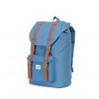 Rucksack Little America Medium Volumen 14 Liter Captains Blue, Farbe: blau/petrol, Marke: Herschel, EAN: 0828432092727, Abmessungen in cm: 28x43x12, Bild 2 von 4