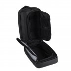 Kulturtasche Schwarz, Farbe: schwarz, Marke: Onemate, EAN: 8720648099007, Abmessungen in cm: 15x24x9, Bild 4 von 5