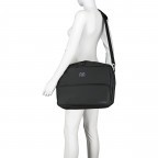 Aktentasche Business Bag Pro mit Laptopfach 15 Zoll Schwarz, Farbe: schwarz, Marke: Onemate, EAN: 8720648099403, Abmessungen in cm: 43x32x9, Bild 6 von 9