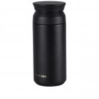 Isolierflasche Travel Mug Größe 350 ml Schwarz, Farbe: schwarz, Marke: Onemate, EAN: 8720648099359, Bild 2 von 2