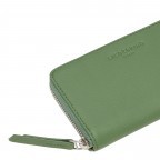 Geldbörse Classics Frieda mit RFID-Schutz Palm Green, Farbe: grün/oliv, Marke: Liebeskind Berlin, EAN: 4099593012442, Abmessungen in cm: 16.5x9.5x2, Bild 4 von 4