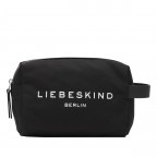 Kosmetiktasche Cosmetic Pouch S Black, Farbe: schwarz, Marke: Liebeskind Berlin, EAN: 4099593012220, Abmessungen in cm: 18.5x12x9, Bild 1 von 4