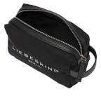 Kosmetiktasche Cosmetic Pouch S Black, Farbe: schwarz, Marke: Liebeskind Berlin, EAN: 4099593012220, Abmessungen in cm: 18.5x12x9, Bild 3 von 4