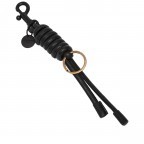 Schlüsselanhänger Fab3 Keyring Black, Farbe: schwarz, Marke: Liebeskind Berlin, EAN: 4099593005338, Abmessungen in cm: 3.5x24x3.5, Bild 1 von 3