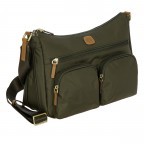 Umhängetasche X-BAG & X-Travel Oliva, Farbe: grün/oliv, Marke: Brics, EAN: 8016623140896, Abmessungen in cm: 34x24x8, Bild 2 von 7