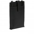 Handytasche Paper Bag Mobile Pouch Stud Ani Black, Farbe: schwarz, Marke: Liebeskind Berlin, EAN: 4099593011551, Abmessungen in cm: 10.5x17x2, Bild 2 von 3