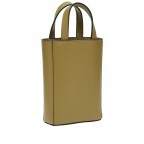 Handtasche Paper Bag Tote XXS Carter Matcha, Farbe: grün/oliv, Marke: Liebeskind Berlin, EAN: 4099593008315, Abmessungen in cm: 11.5x16.5x4.5, Bild 2 von 5