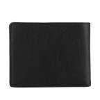 Geldbörse Langley 070 mit RFID-Schutz Schwarz, Farbe: schwarz, Marke: Flanigan, EAN: 4066727001801, Abmessungen in cm: 11.5x9x1.3, Bild 3 von 4