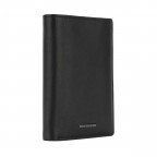 Geldbörse Langley 076 mit RFID-Schutz Schwarz, Farbe: schwarz, Marke: Flanigan, EAN: 4066727001863, Abmessungen in cm: 9x12.5x2, Bild 2 von 4