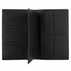 Brieftasche Langley 082 mit RFID-Schutz Schwarz, Farbe: schwarz, Marke: Flanigan, EAN: 4066727001924, Abmessungen in cm: 12x18.5x1.5, Bild 4 von 4