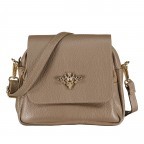 Umhängetasche Taupe, Farbe: taupe/khaki, Marke: Hausfelder Manufaktur, EAN: 4065646012806, Abmessungen in cm: 20.5x19x8, Bild 1 von 6
