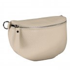 Gürteltasche Silberbeschlag Beige, Farbe: beige, Marke: Hausfelder Manufaktur, EAN: 4065646013193, Abmessungen in cm: 27x15x8, Bild 2 von 6