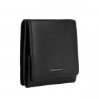Geldbörse 086 mit RFID-Schutz Schwarz, Farbe: schwarz, Marke: Flanigan, EAN: 4066727001962, Abmessungen in cm: 9.5x9.5x7, Bild 2 von 5