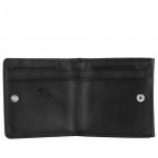 Geldbörse 086 mit RFID-Schutz Schwarz, Farbe: schwarz, Marke: Flanigan, EAN: 4066727001962, Abmessungen in cm: 9.5x9.5x7, Bild 4 von 5
