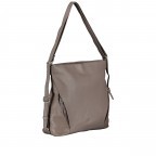 Beuteltasche / Rucksack Taupe, Farbe: grau, Marke: Hausfelder Manufaktur, EAN: 4065646011533, Abmessungen in cm: 30x30x13, Bild 2 von 6