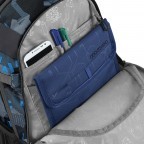 Rucksack Mate Blue Craft, Farbe: blau/petrol, Marke: Coocazoo, EAN: 4047443474285, Abmessungen in cm: 30x44x23, Bild 5 von 11