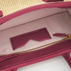 Handtasche Canvas Lena Hot Pink, Farbe: rosa/pink, Marke: Les Visionnaires, EAN: 4262371042911, Abmessungen in cm: 28x34x15, Bild 3 von 4