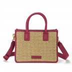 Handtasche Canvas Lena Hot Pink, Farbe: rosa/pink, Marke: Les Visionnaires, EAN: 4262371042911, Abmessungen in cm: 28x34x15, Bild 1 von 4