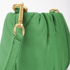 Umhängetasche / Clutch Soft Volume Lina Silky Leather Emerald Green, Farbe: grün/oliv, Marke: Les Visionnaires, EAN: 4262371043550, Abmessungen in cm: 28x14x4, Bild 4 von 4